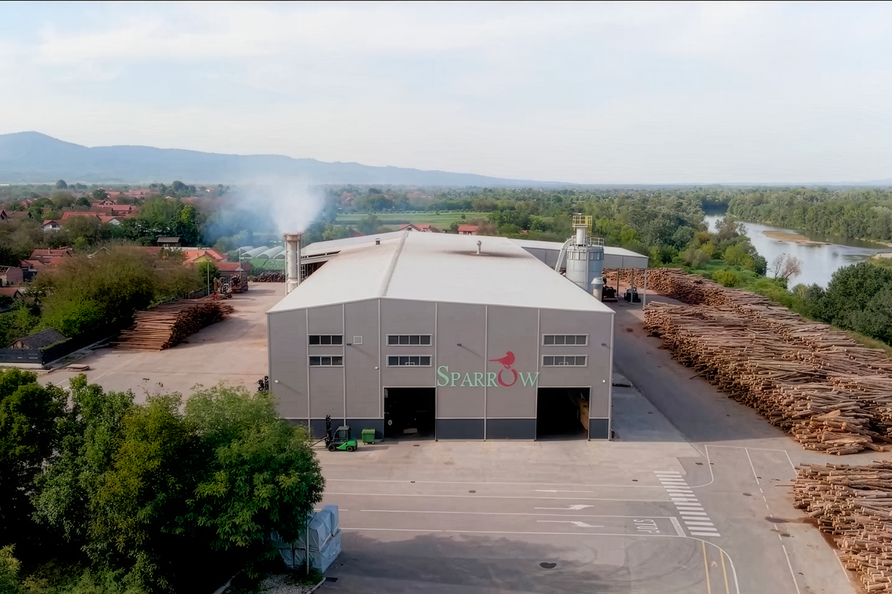 Industrija drvnog peleta - Sparrow Varvarin - O&M Inženjering Group