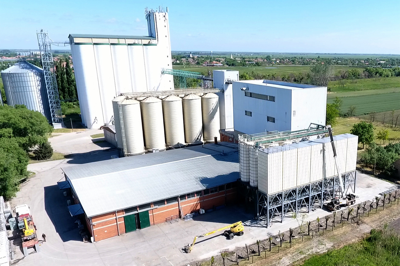 Fabrika za proizvodnju stočne hrane - Perutnina Ptuj, Srpski Itebej